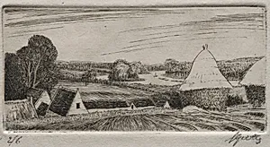 Brebant Farm by Pierre Louis Gatier (French, 1878–1944)