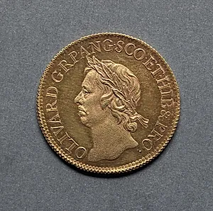Broad: Oliver Cromwell Lord Protector (obverse)