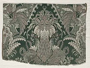 Brocade Fragment by Unknown Artist
