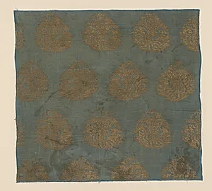 Brocade with Soaring Phoenixes among Clouds by Unknown Artist