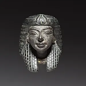 Bronze Mount from a "Shawabty Bundle": Head by Unknown Artist