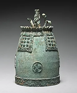 Bronze Ritual Bell by Unknown Artist