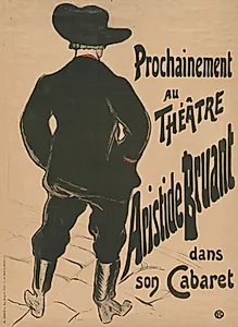Bruant au Mirliton by Henri de Toulouse-Lautrec (French, 1864–1901)