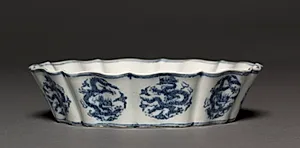 Brush Washer with Dragons by Unknown Artist