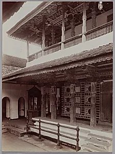 Buddhist Temple in Kandy, Ceylon by Skeen & Co. (British, active 1860–1920)
