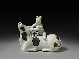 Buffalo with Rider by Unknown Artist