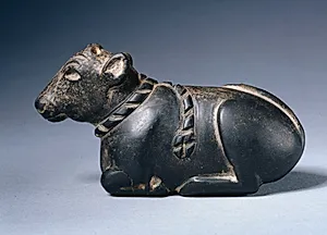 Bull Calf Polemount by Unknown Artist