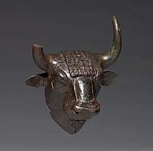 Bull Head Attachment by Unknown Artist