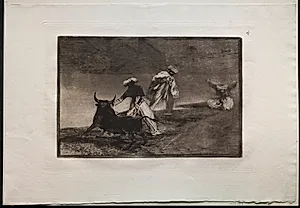 Bullfights:  They Play Another with the Cape in an Enclosure by Francisco de Goya (Spanish, 1746–1828)