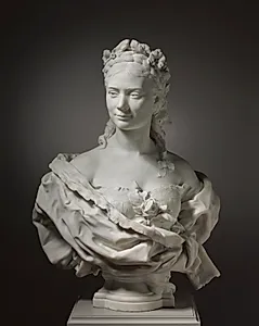 Bust of a Lady (possibly Fanny Coleman) by Jean-Baptiste Carpeaux (French, 1827–1875)
