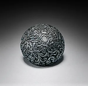 Butt-Cap from a Flintlock Pistol by Unknown Artist