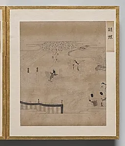 Butterflies from Album of Illustrations for the Tale of Genji by Unknown Artist