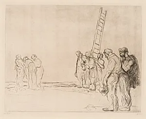 Calvary by Jean Louis Forain (French, 1852–1931)