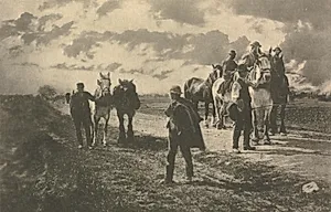 Camera Work: Berkshire Teams and Teamsters by George Davison (British, 1856–1930)
