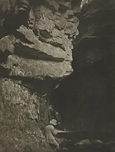 Camera Work: Man Sketching by J. Craig Annan (British, 1864–1946)