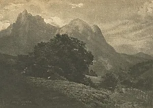 Camera Work: Mountain Landscape by Hans Watzek (Austrian, 1848–1903)