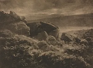 Camera Work: Rain from the Hills by A. Horsley Hinton (British, 1863–1908)