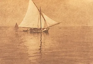 Camera Work: The White Sail by Hans Watzek (Austrian, 1848–1903)
