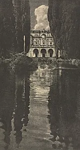 Camera Work: Villa Falconieri by Hugo Henneberg (Austrian, 1863–1918)