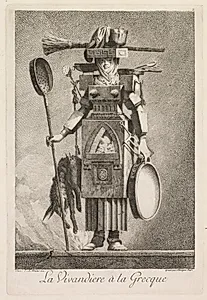 Camp Follower in the Greek Style, Plate 2