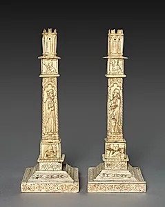 Candlestick Pair by Unknown Artist