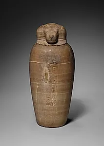 Canopic Jar with Baboon's Head by Unknown Artist
