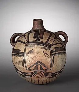 Canteen with a Katsina-like Face by Unknown Artist