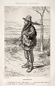 Cantonnier by Paul Gavarni (French, 1804–1866)