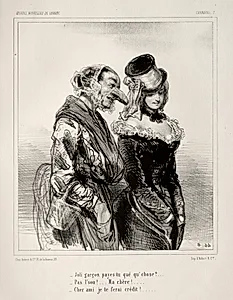 Carnaval by Paul Gavarni (French, 1804–1866)