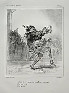Carnaval by Paul Gavarni (French, 1804–1866)