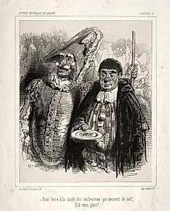 Carnaval by Paul Gavarni (French, 1804–1866)