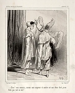 Carnaval by Paul Gavarni (French, 1804–1866)
