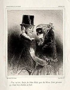 Carnaval by Paul Gavarni (French, 1804–1866)