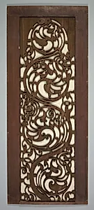 Carved Wood Panel by Unknown Artist