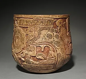 Carvel Vessel with an Underworld Diety (God L) by Unknown Artist
