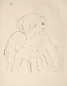 Cassive by Henri de Toulouse-Lautrec (French, 1864–1901)