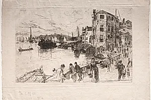Castello Quarter, Riva by Otto H. Bacher (American, 1856–1909)