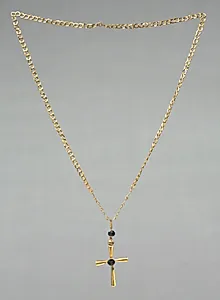 Chain with Pendant Cross by Unknown Artist