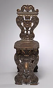 Chair, Sgabello type by Unknown Artist