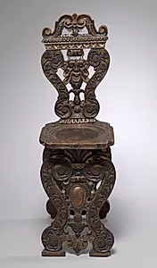 Chair, Sgabello type by Unknown Artist