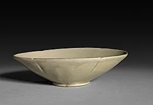 Chan: Oval Shaped Shallow Cup by Unknown Artist