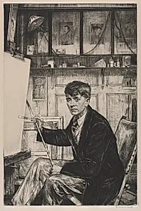 Charles Cundall by Francis Dodd (British, 1874–1949)