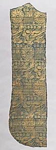 Chasuble Fragment with Realistic Animals by Unknown Artist