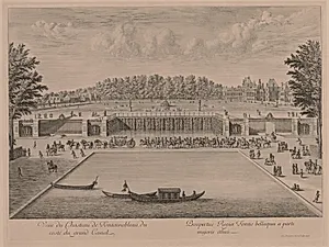 Chateau Fontainebleau from the Grand Canal
