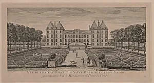 Chateau St. Maur by Jacques Rigaud (French, 1681–1754)