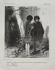 Chemin de Toulon by Paul Gavarni (French, 1804–1866)