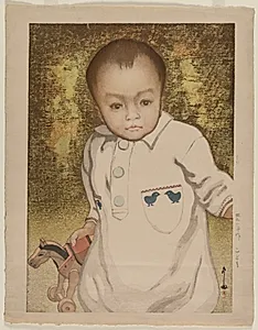 Child by Yoshida Hiroshi (Japanese, 1876–1950)