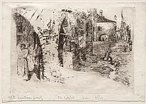 Chioggia by Otto H. Bacher (American, 1856–1909)