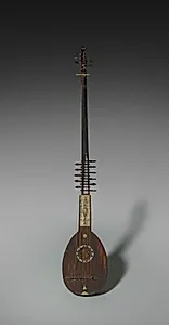 Chitarrone (or Archlute) by Unknown Artist