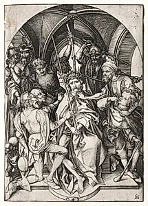 Christ Crowned with Thorns by Martin Schongauer (German, c. 1450–1491)